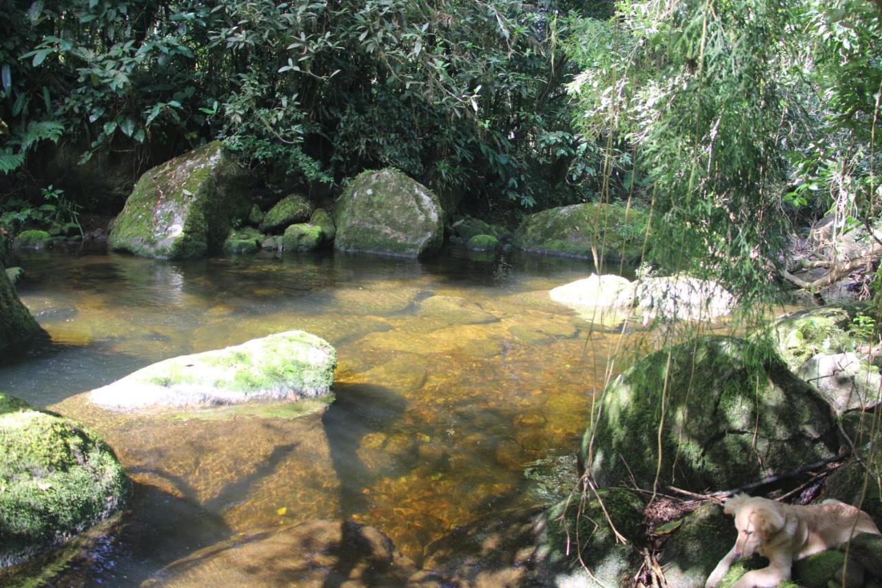 Sitio Das Bromelias Cachoeira Do Tombador Ubatuba Eksteriør billede
